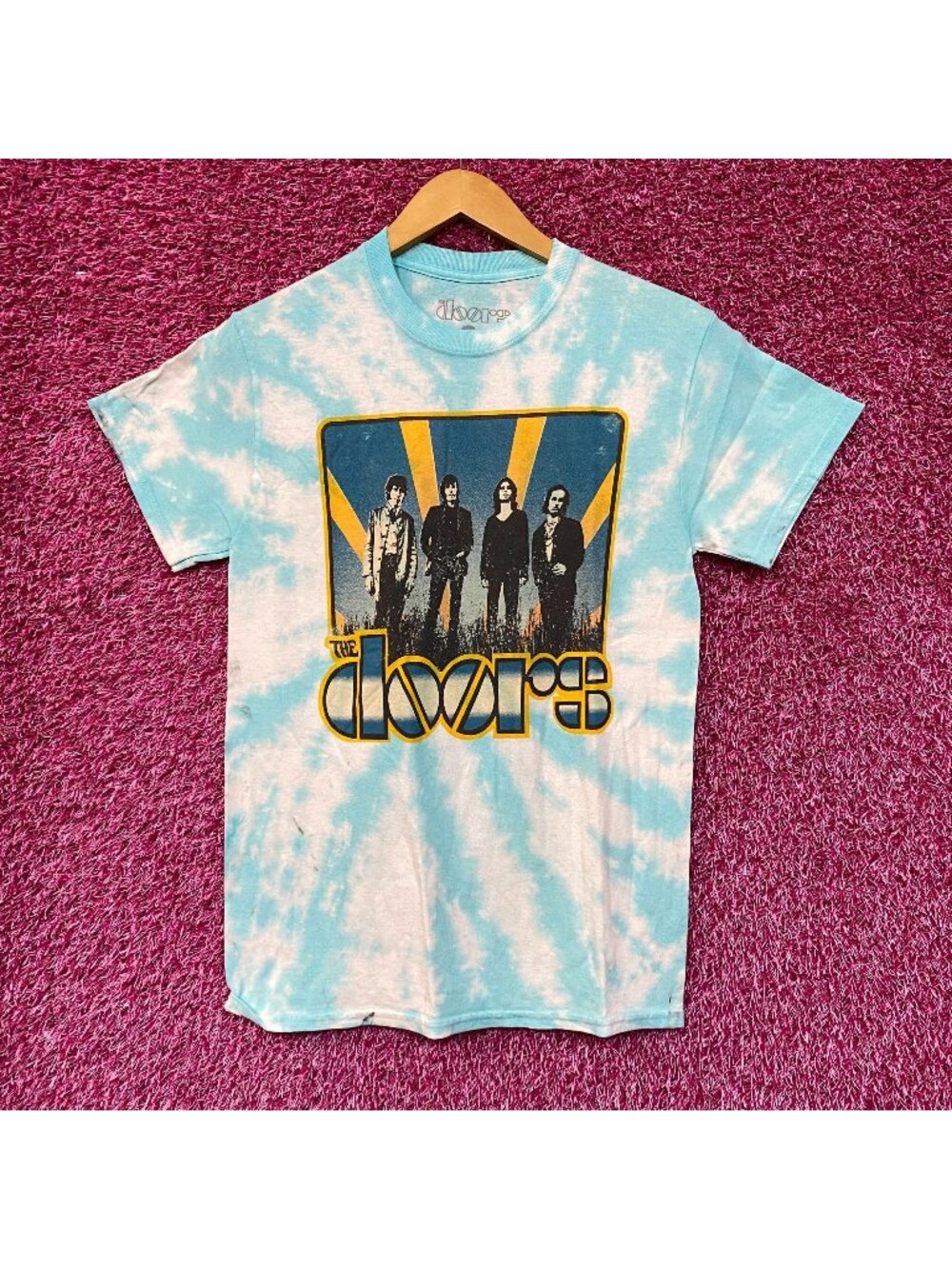 The Doors JIm Morrison Tie dye Rock Tshirt size Small